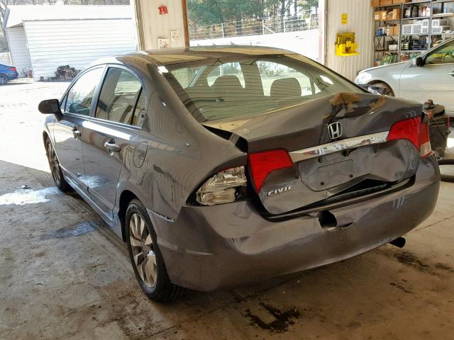 19XFA1F95AE039615 - 2010 HONDA CIVIC EXL Boz foto 3