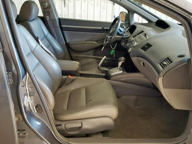 19XFA1F95AE039615 - 2010 HONDA CIVIC EXL Boz foto 5