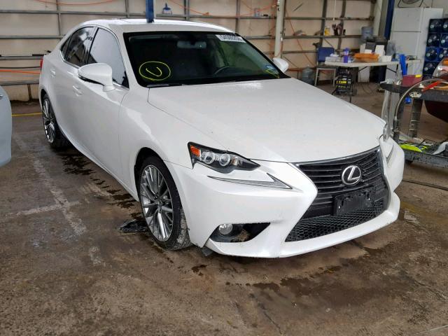 JTHBF1D2XE5037736 - 2014 LEXUS IS 250 WHITE photo 1