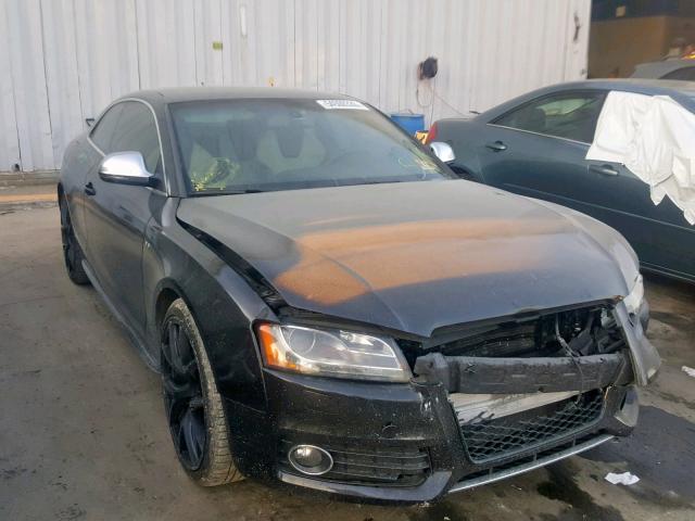 WAURV78T99A034507 - 2009 AUDI S5 QUATTRO BLACK photo 1