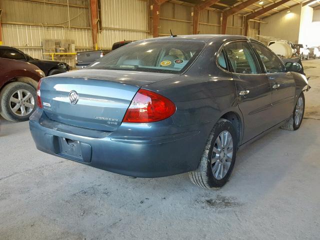 2G4WE587171136660 - 2007 BUICK LACROSSE C BLUE photo 4