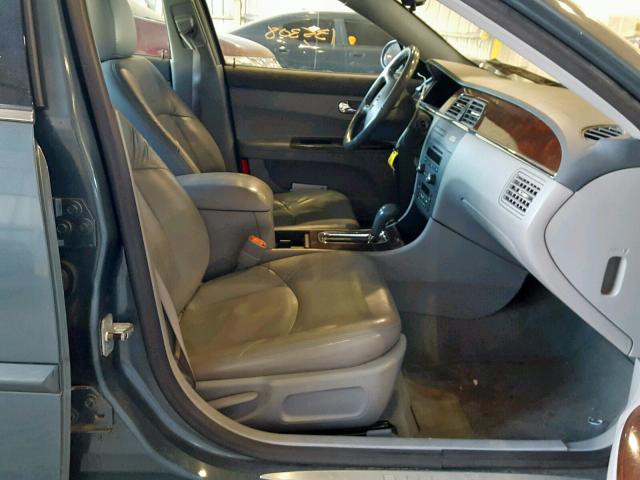 2G4WE587171136660 - 2007 BUICK LACROSSE C BLUE photo 5