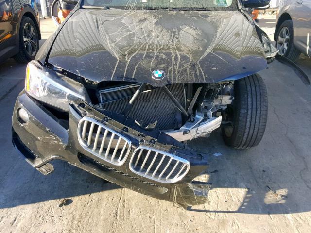 5UXWX7C50CL975038 - 2012 BMW X3 XDRIVE3 BLACK photo 7