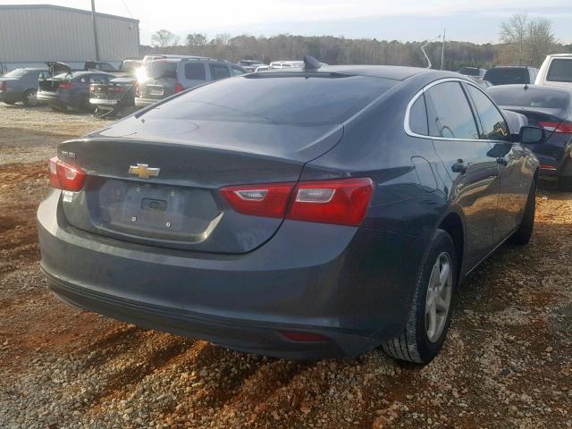 1G1ZB5ST1HF110515 - 2017 CHEVROLET MALIBU LS GRAY photo 4