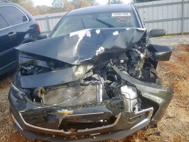 1G1ZB5ST1HF110515 - 2017 CHEVROLET MALIBU LS GRAY photo 9