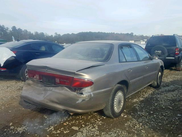 2G4WS52J611143544 - 2001 BUICK CENTURY CU BEIGE photo 4