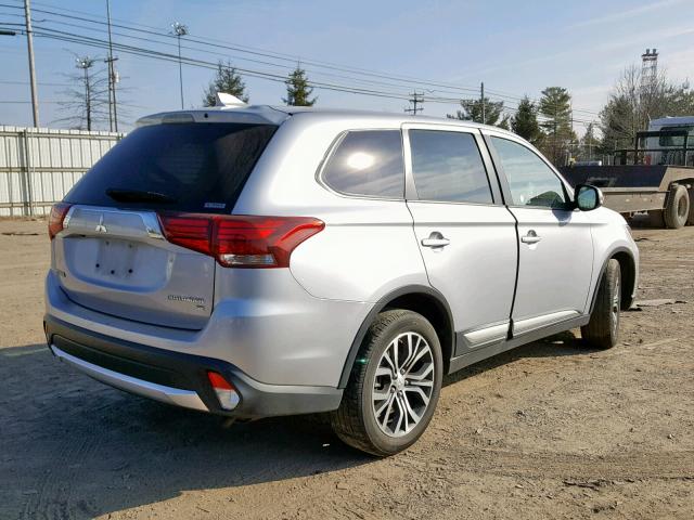 JA4AZ3A30HZ039130 - 2017 MITSUBISHI OUTLANDER SILVER photo 4