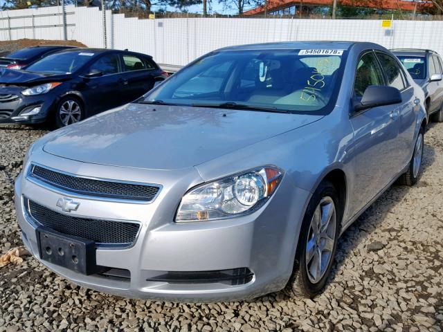 1G1ZB5E18BF218857 - 2011 CHEVROLET MALIBU LS 银色 照片 2