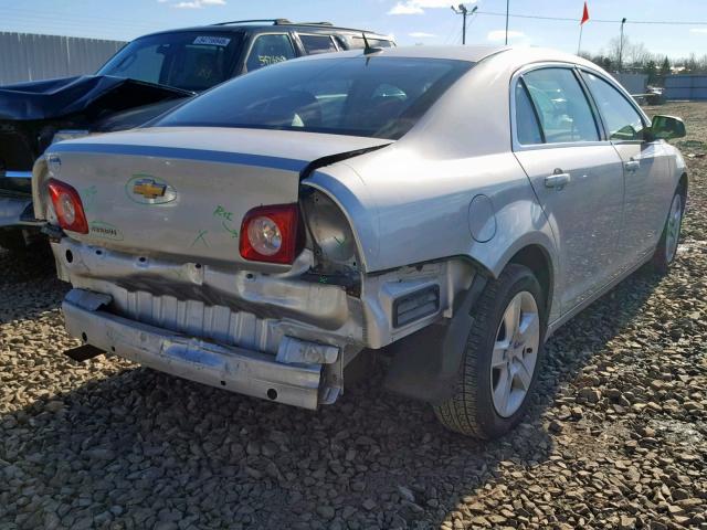 1G1ZB5E18BF218857 - 2011 CHEVROLET MALIBU LS 银色 照片 4