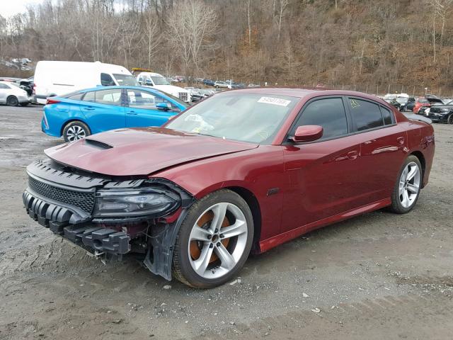 2C3CDXGJ5HH610531 - 2017 DODGE CHARGER R/ RED photo 2