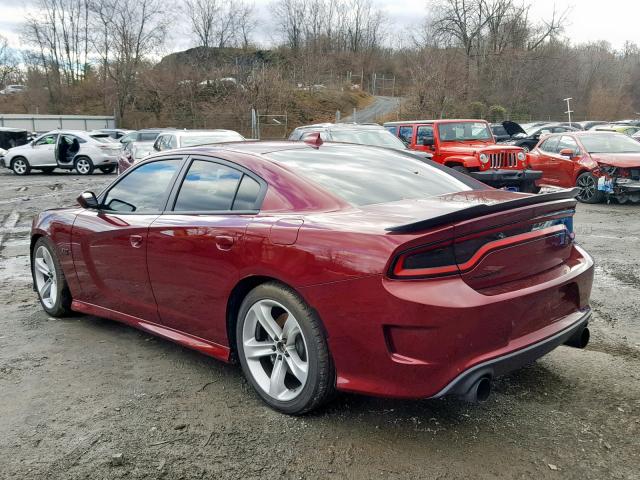 2C3CDXGJ5HH610531 - 2017 DODGE CHARGER R/ RED photo 3