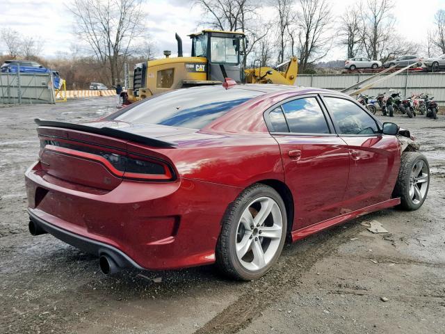 2C3CDXGJ5HH610531 - 2017 DODGE CHARGER R/ RED photo 4