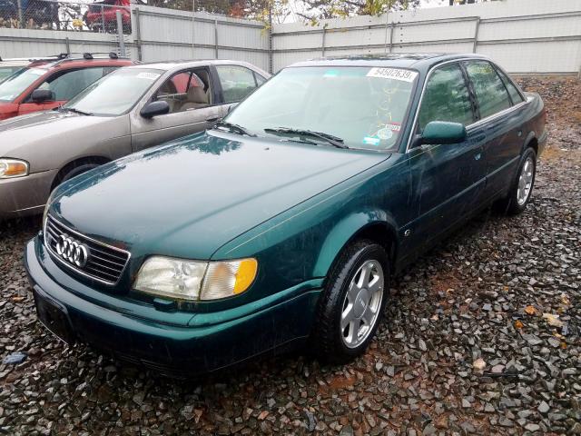 WAUKA84A3SN110325 - 1995 AUDI S6 GREEN photo 2