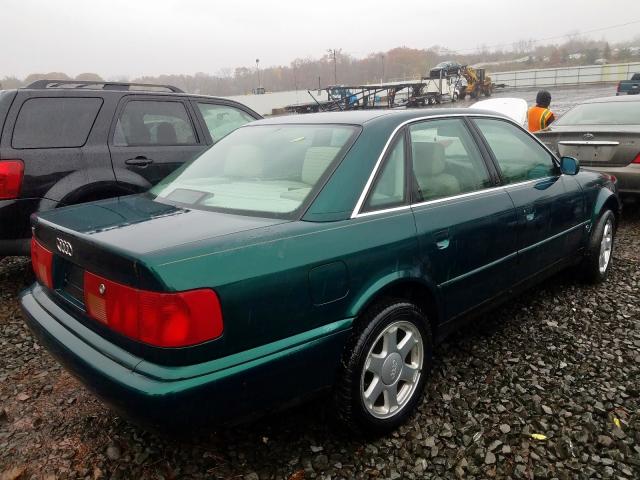 WAUKA84A3SN110325 - 1995 AUDI S6 GREEN photo 4