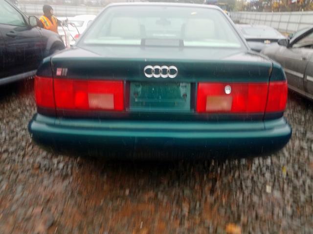 WAUKA84A3SN110325 - 1995 AUDI S6 GREEN photo 9