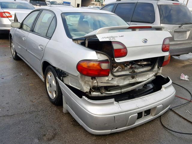 1G1NE52J516219487 - 2001 CHEVROLET MALIBU LS 银色 照片 3