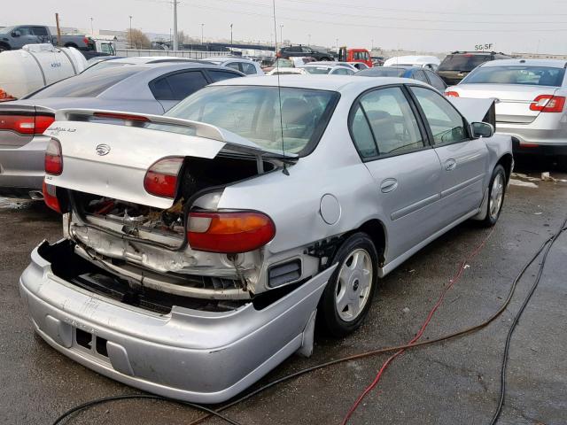 1G1NE52J516219487 - 2001 CHEVROLET MALIBU LS 银色 照片 4