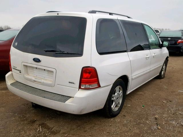 2FMZA52214BA09709 - 2004 FORD FREESTAR S WHITE photo 4