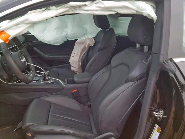 WAUR4AF59JA004688 - 2018 AUDI S5 PRESTIG BLACK photo 5