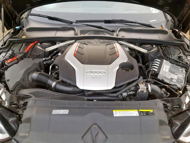 WAUR4AF59JA004688 - 2018 AUDI S5 PRESTIG BLACK photo 7