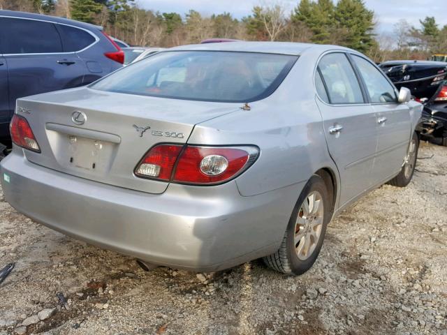 JTHBF30G420078997 - 2002 LEXUS ES 300 SILVER photo 4