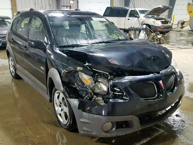 5Y2SL65897Z431220 - 2007 PONTIAC VIBE BLACK photo 1