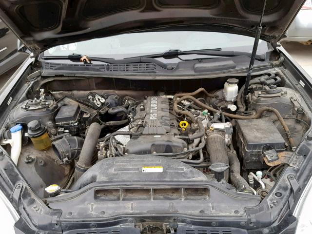 KMHHT6KD8BU054604 - 2011 HYUNDAI GENESIS CO BLACK photo 7