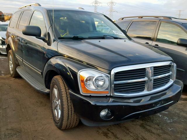 1D8HB58206F137544 - 2006 DODGE DURANGO LI BLACK photo 1