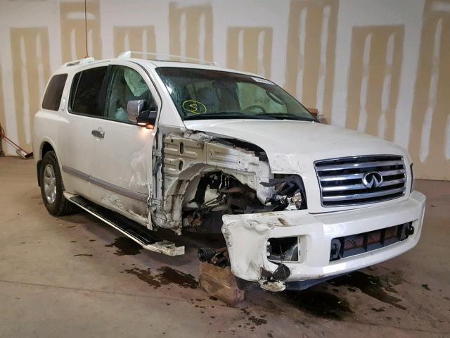 5N3AA08C94N806401 - 2004 INFINITI QX56 CREAM photo 1