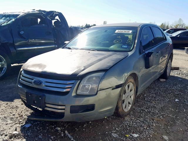 3FAHP06Z99R142774 - 2009 FORD FUSION S GREEN photo 2