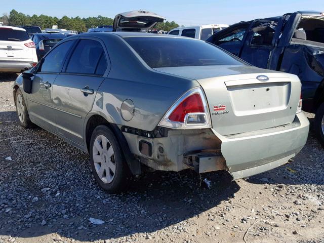 3FAHP06Z99R142774 - 2009 FORD FUSION S GREEN photo 3