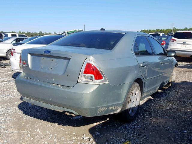 3FAHP06Z99R142774 - 2009 FORD FUSION S GREEN photo 4