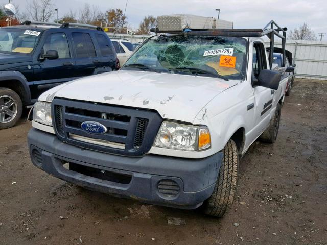 1FTKR1AD5BPA14542 - 2011 FORD RANGER WHITE photo 2