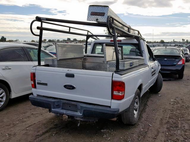 1FTKR1AD5BPA14542 - 2011 FORD RANGER WHITE photo 4