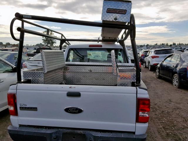 1FTKR1AD5BPA14542 - 2011 FORD RANGER WHITE photo 6