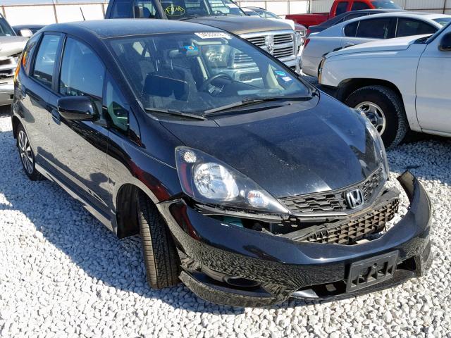 JHMGE8H57DC011711 - 2013 HONDA FIT SPORT BLACK photo 1