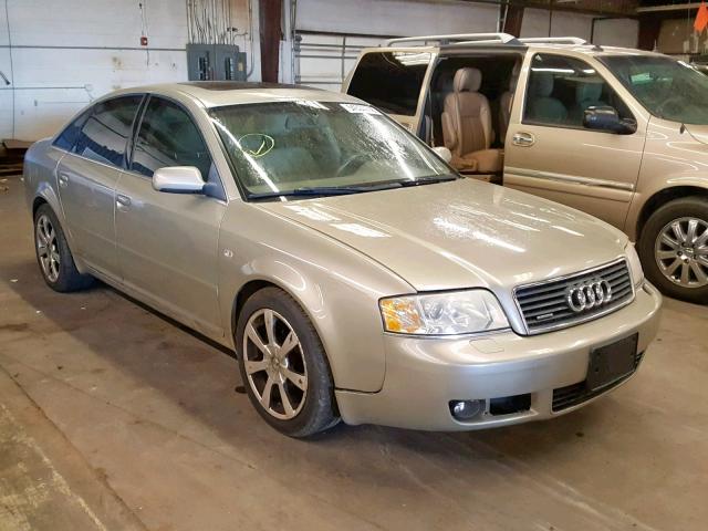 WAULD64B63N043195 - 2003 AUDI A6 2.7T QU GOLD photo 1