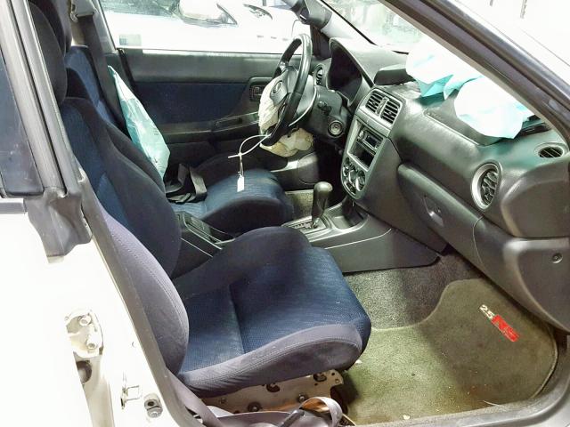 JF1GD29672H503668 - 2002 SUBARU IMPREZA WR WHITE photo 5