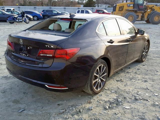 19UUB2F5XGA002337 - 2016 ACURA TLX TECH BLACK photo 4