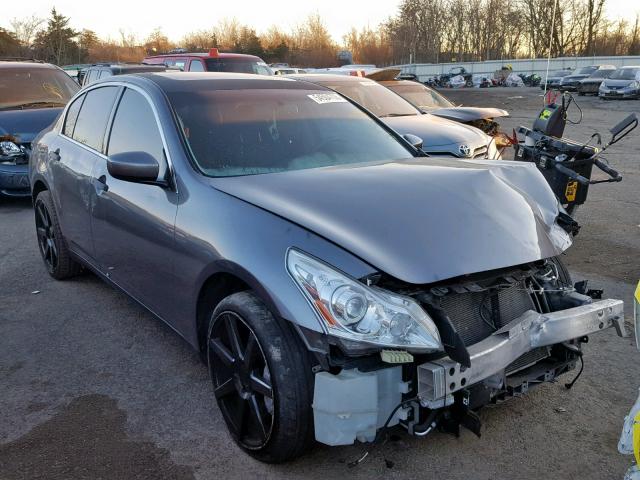 JN1CV6AR8CM675030 - 2012 INFINITI G37 GRAY photo 1