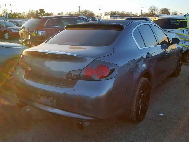 JN1CV6AR8CM675030 - 2012 INFINITI G37 GRAY photo 4