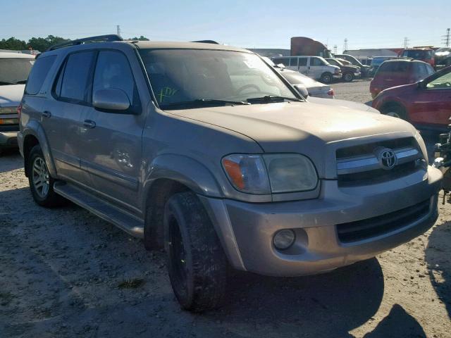 5TDZT38A55S243014 - 2005 TOYOTA SEQUOIA LI GOLD photo 1