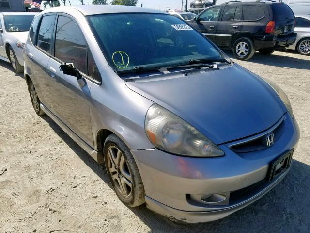 JHMGD38657S067638 - 2007 HONDA FIT S 银色 照片 1