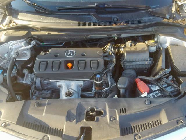 19VDE1F56DE018195 - 2013 ACURA ILX 20 PRE SILVER photo 7