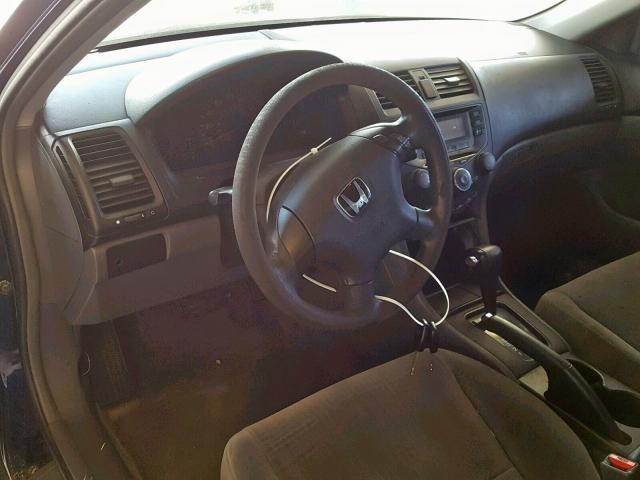 1HGCM56324A059648 - 2004 HONDA ACCORD LX BLUE photo 9