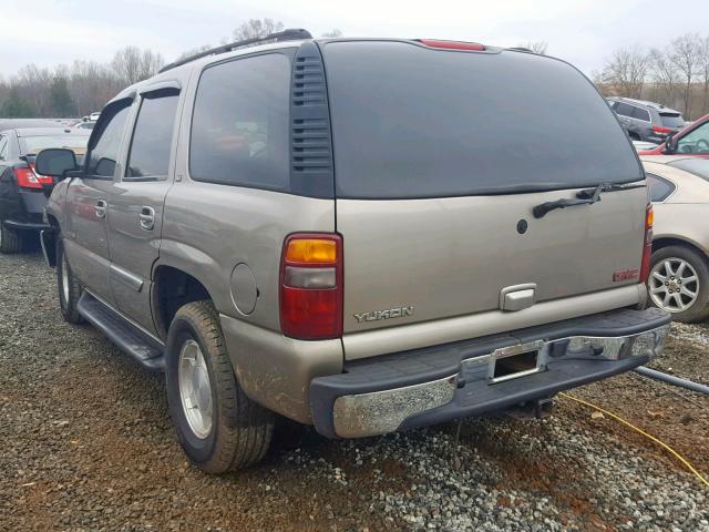 1GKEC13V43R137876 - 2003 GMC YUKON GOLD photo 3