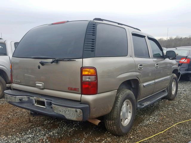 1GKEC13V43R137876 - 2003 GMC YUKON GOLD photo 4