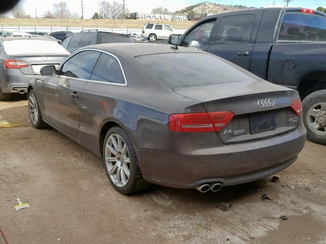 WAULFAFR1BA005323 - 2011 AUDI A5 PREMIUM BROWN photo 3