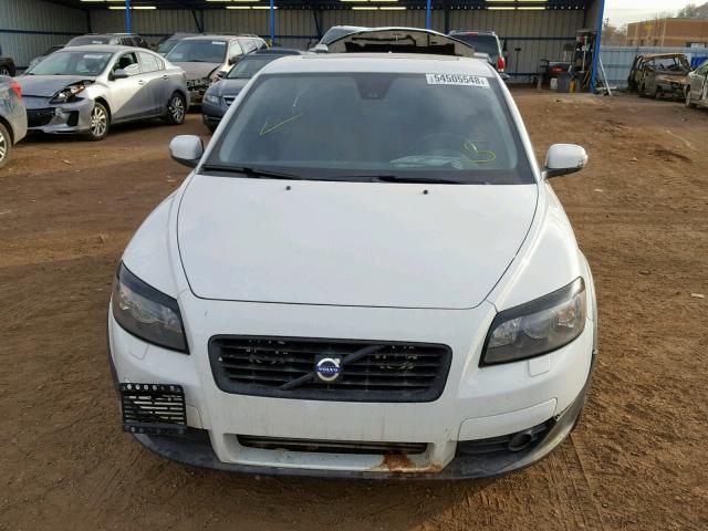 YV1MK672192132301 - 2009 VOLVO C30 T5 WHITE photo 9