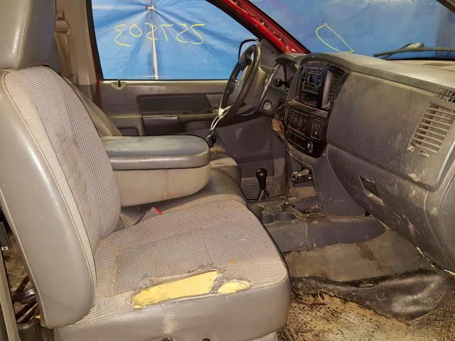 3D7KS26D88G170547 - 2008 DODGE RAM 2500 S Կարմիր լուսանկար 5